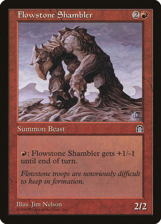 Flowstone Shambler [Stronghold] | Exor Games Truro