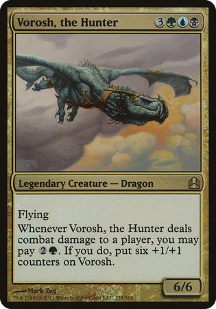 Vorosh, the Hunter (Oversized) [Commander 2011 Oversized] | Exor Games Truro