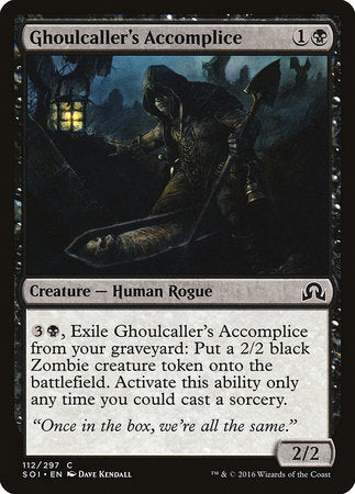 Ghoulcaller's Accomplice [Shadows over Innistrad] | Exor Games Truro