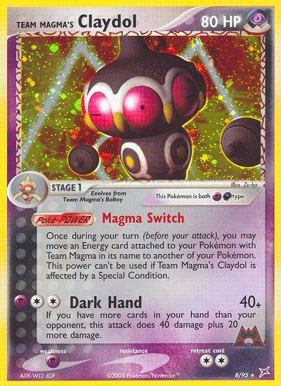 Team Magma's Claydol (8/95) [EX: Team Magma vs Team Aqua] | Exor Games Truro