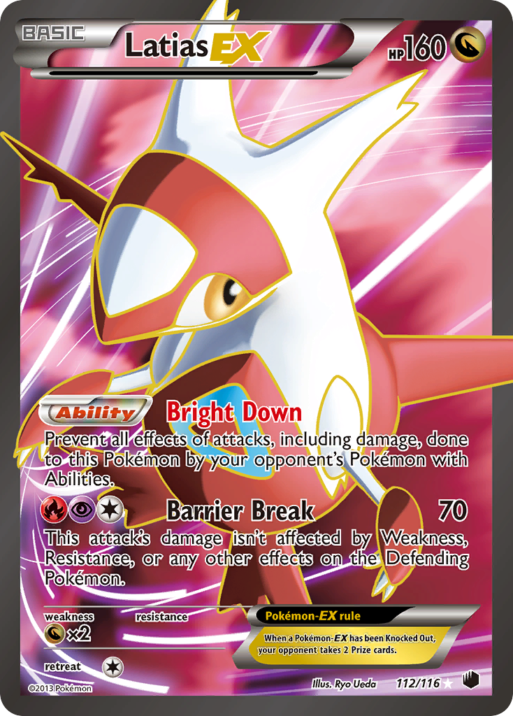 Latias EX (112/116) [Black & White: Plasma Freeze] | Exor Games Truro