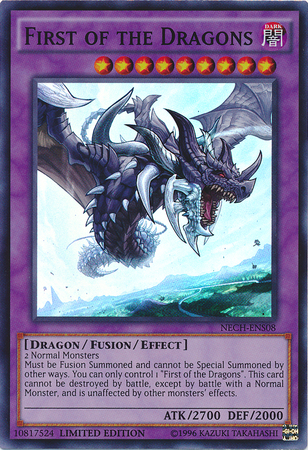 First of the Dragons (SE) [NECH-ENS08] Super Rare | Exor Games Truro