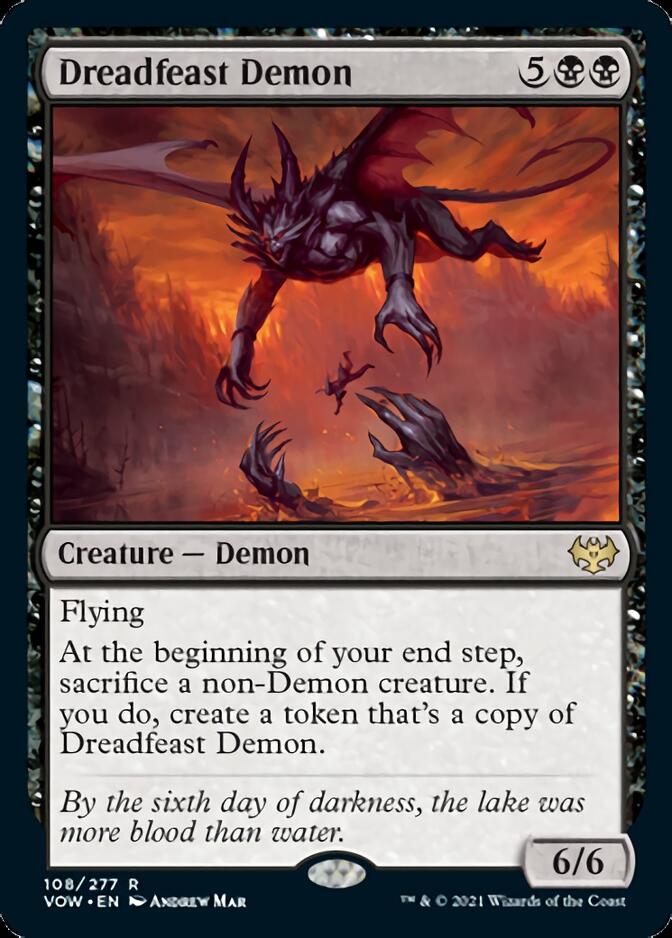 Dreadfeast Demon [Innistrad: Crimson Vow] | Exor Games Truro