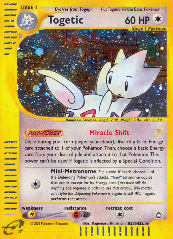 Togetic (H27/H32) [Aquapolis] | Exor Games Truro