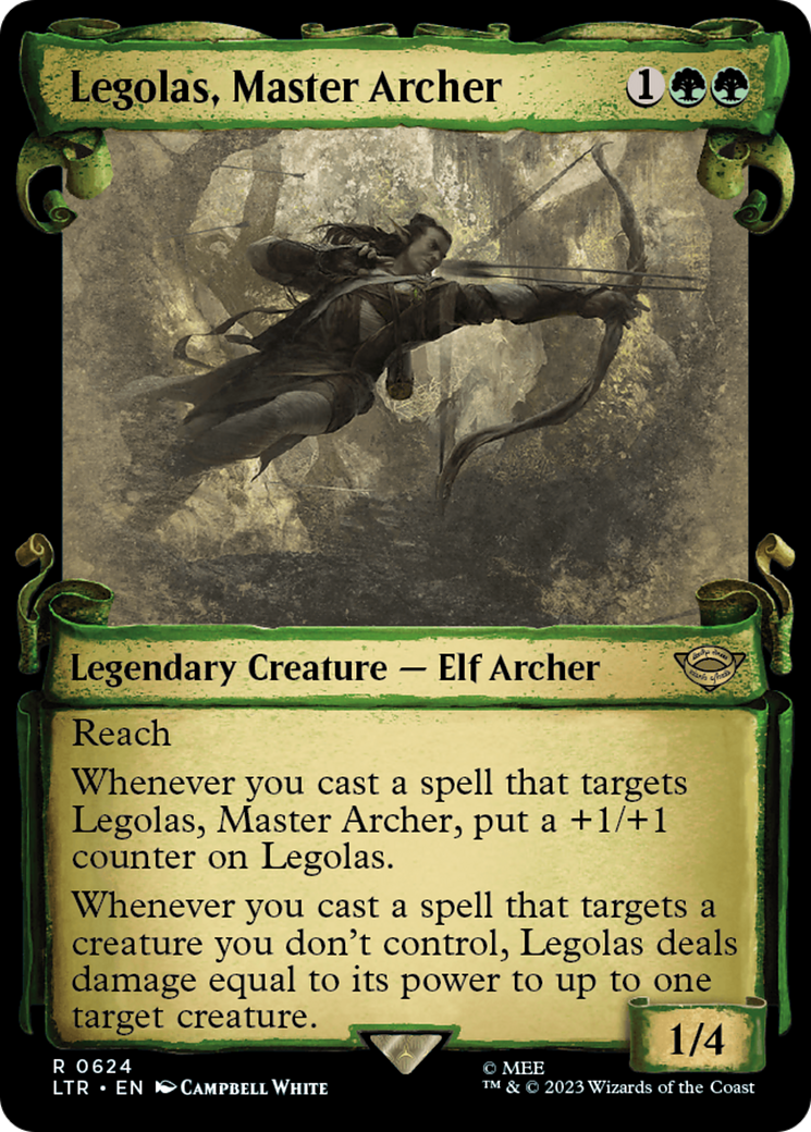 Legolas, Master Archer [The Lord of the Rings: Tales of Middle-Earth Showcase Scrolls] | Exor Games Truro