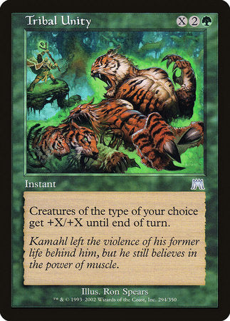 Tribal Unity [Onslaught] | Exor Games Truro