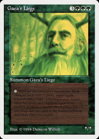 Gaea's Liege [Summer Magic / Edgar] | Exor Games Truro