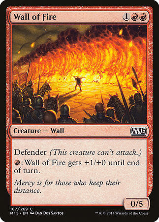 Wall of Fire [Magic 2015] | Exor Games Truro