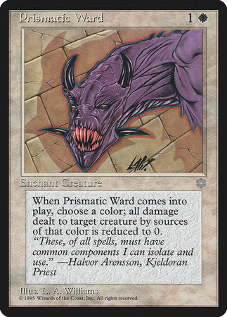 Prismatic Ward [Ice Age] | Exor Games Truro