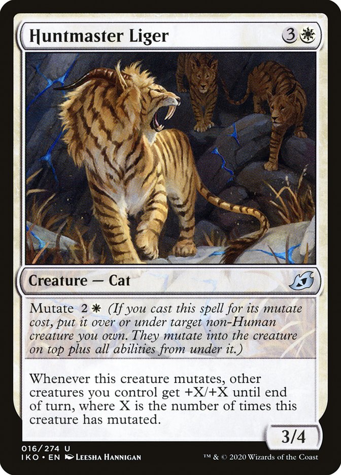 Huntmaster Liger [Ikoria: Lair of Behemoths] | Exor Games Truro