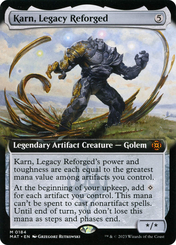 Karn, Legacy Reforged (Extended Art) [March of the Machine: The Aftermath] | Exor Games Truro