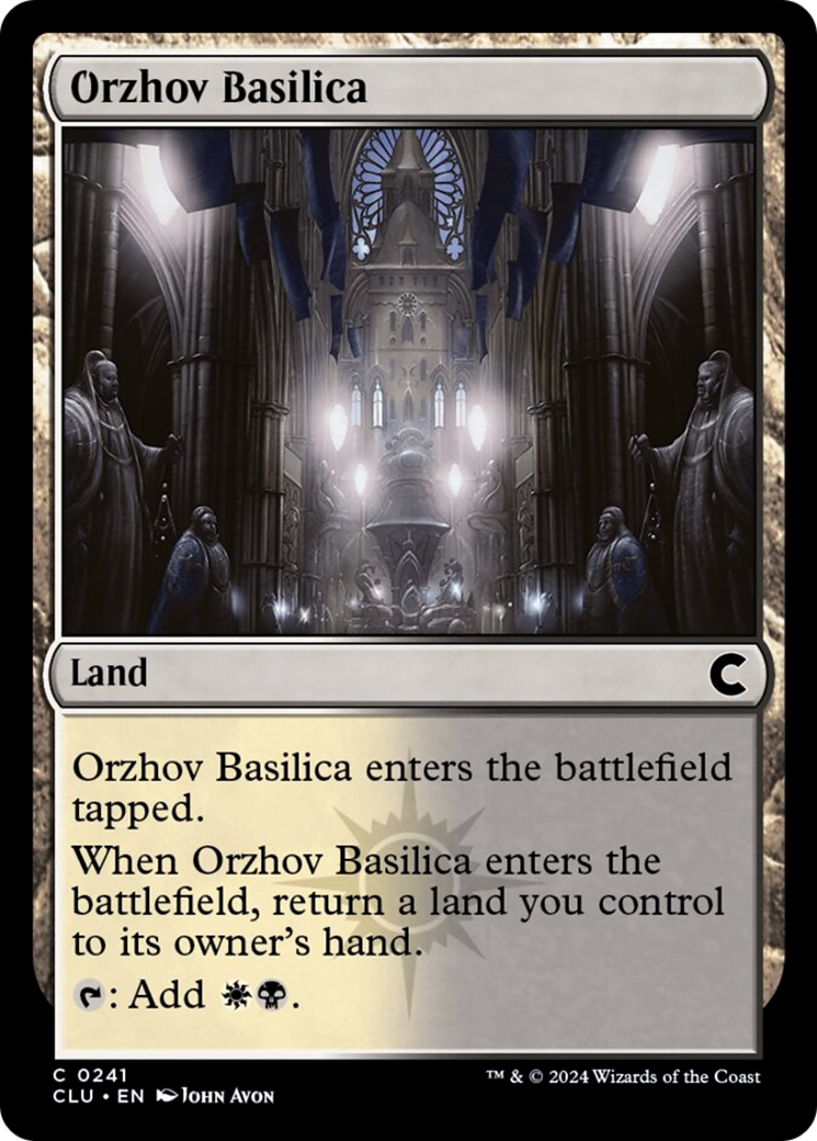 Orzhov Basilica [Ravnica: Clue Edition] | Exor Games Truro