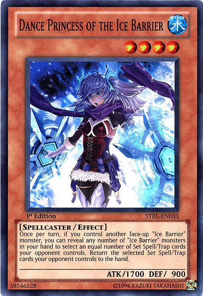 Dance Princess of the Ice Barrier [STBL-EN033] Super Rare | Exor Games Truro