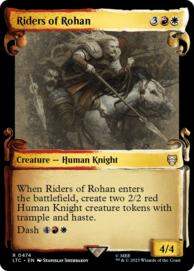Riders of Rohan [The Lord of the Rings: Tales of Middle-Earth Commander Showcase Scrolls] | Exor Games Truro