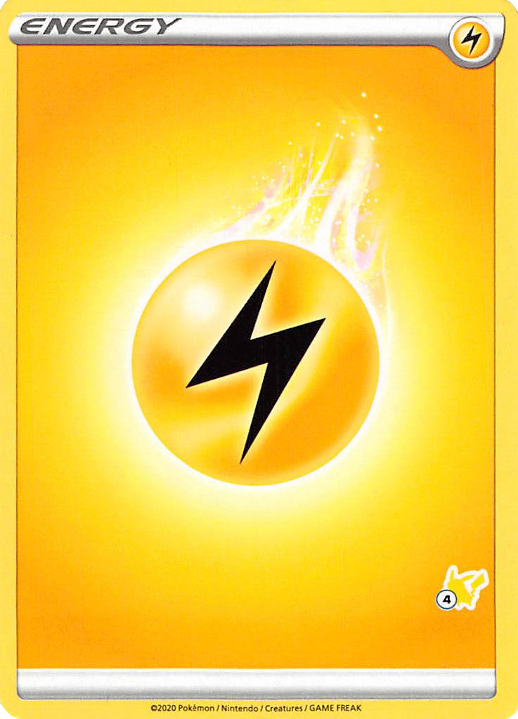 Lightning Energy (Pikachu Stamp #4) [Battle Academy 2022] | Exor Games Truro