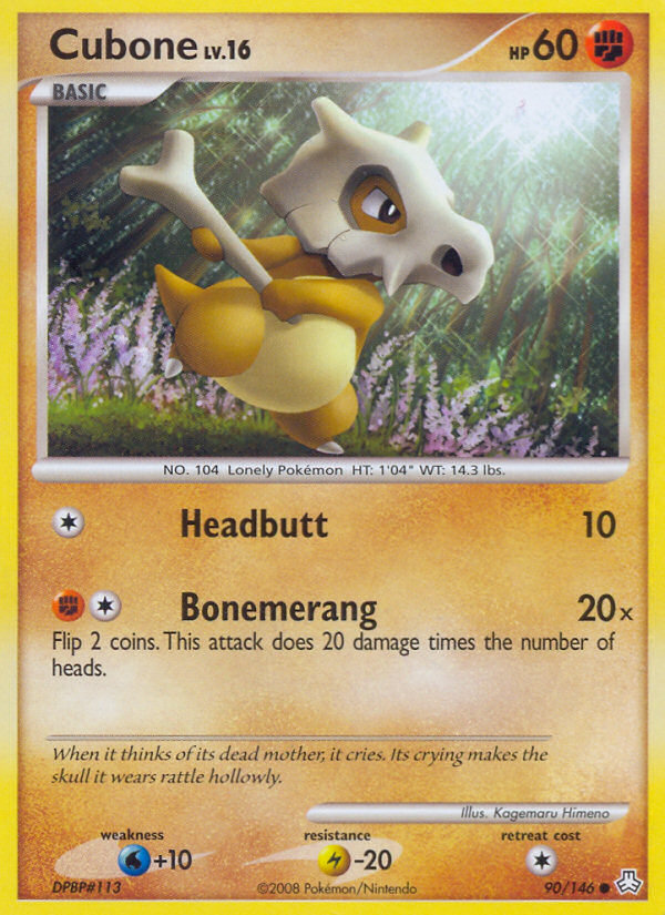 Cubone (90/146) [Diamond & Pearl: Legends Awakened] | Exor Games Truro