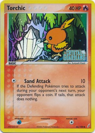 Torchic (66/100) (Stamped) [EX: Crystal Guardians] | Exor Games Truro
