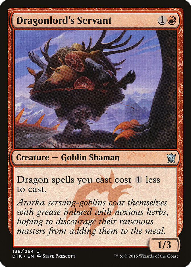 Dragonlord's Servant [Dragons of Tarkir] | Exor Games Truro