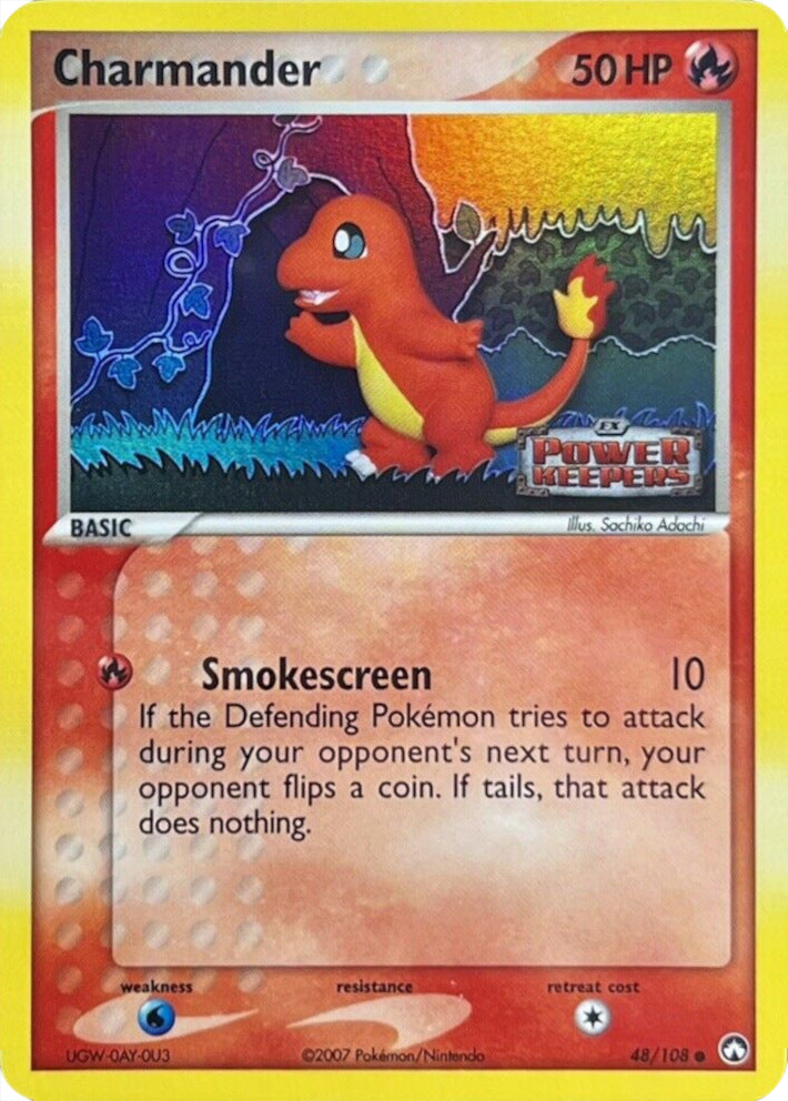 Charmander (48/108) (Stamped) [EX: Power Keepers] | Exor Games Truro