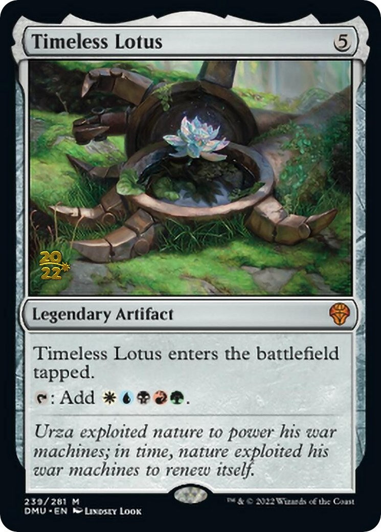 Timeless Lotus [Dominaria United Prerelease Promos] | Exor Games Truro