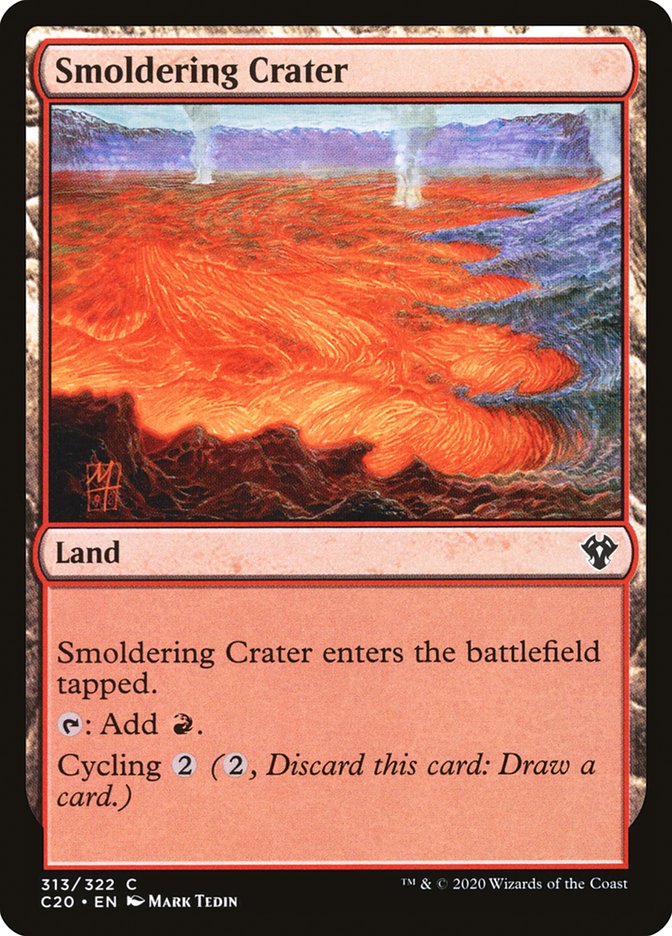 Smoldering Crater [Commander 2020] | Exor Games Truro