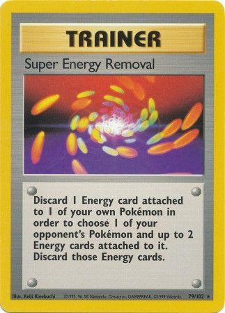 Super Energy Removal (79/102) [Base Set Unlimited] | Exor Games Truro