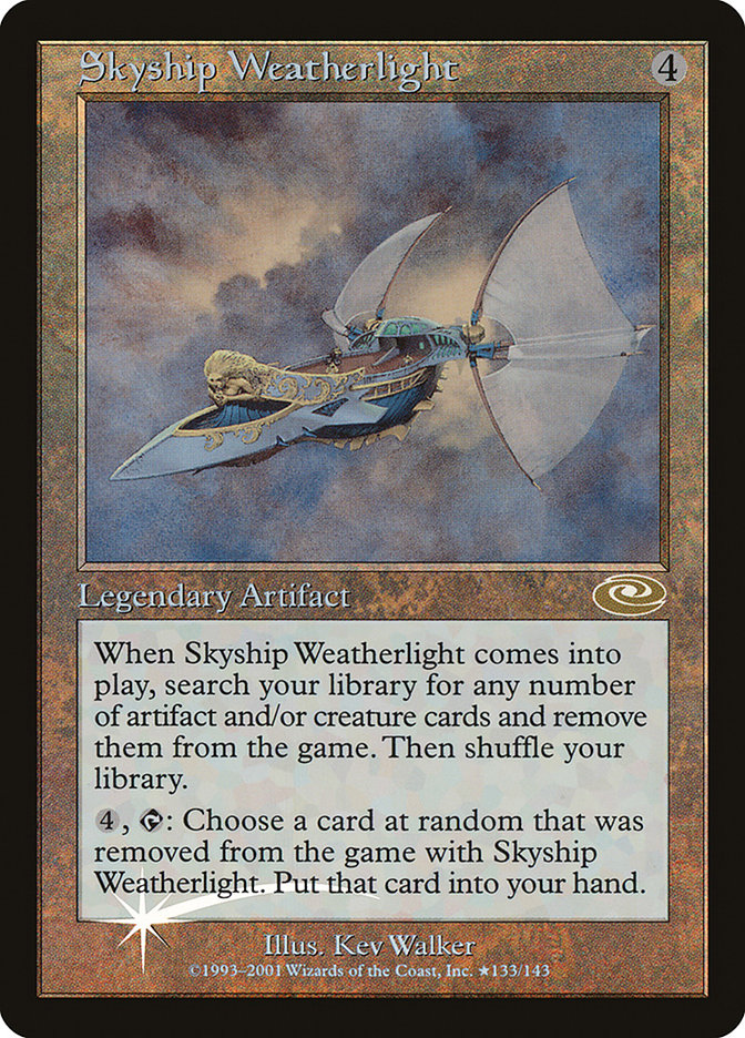 Skyship Weatherlight (Kev Walker) [Planeshift] | Exor Games Truro