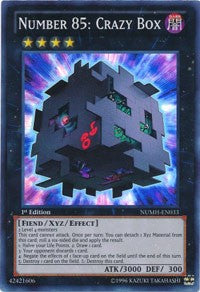 Number 85: Crazy Box [NUMH-EN033] Super Rare | Exor Games Truro