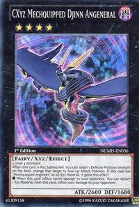 CXyz Mechquipped Djinn Angeneral [NUMH-EN036] Super Rare | Exor Games Truro