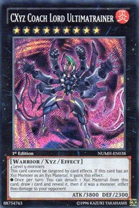 CXyz Coach Lord Ultimatrainer [NUMH-EN038] Secret Rare | Exor Games Truro