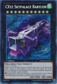 CXyz Skypalace Babylon [NUMH-EN046] Secret Rare | Exor Games Truro