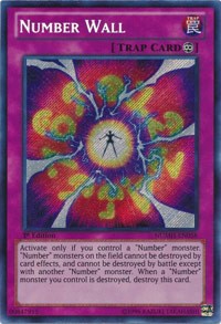 Number Wall [NUMH-EN058] Secret Rare | Exor Games Truro