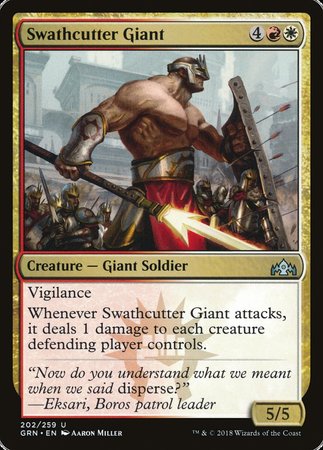 Swathcutter Giant [Guilds of Ravnica] | Exor Games Truro