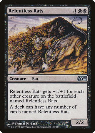 Relentless Rats [Magic 2010] | Exor Games Truro
