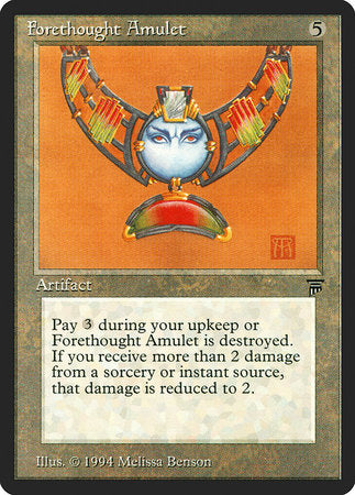 Forethought Amulet [Legends] | Exor Games Truro