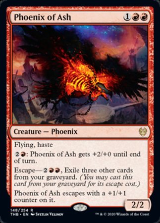 Phoenix of Ash [Theros Beyond Death] | Exor Games Truro