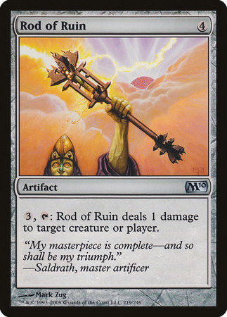 Rod of Ruin [Magic 2010] | Exor Games Truro