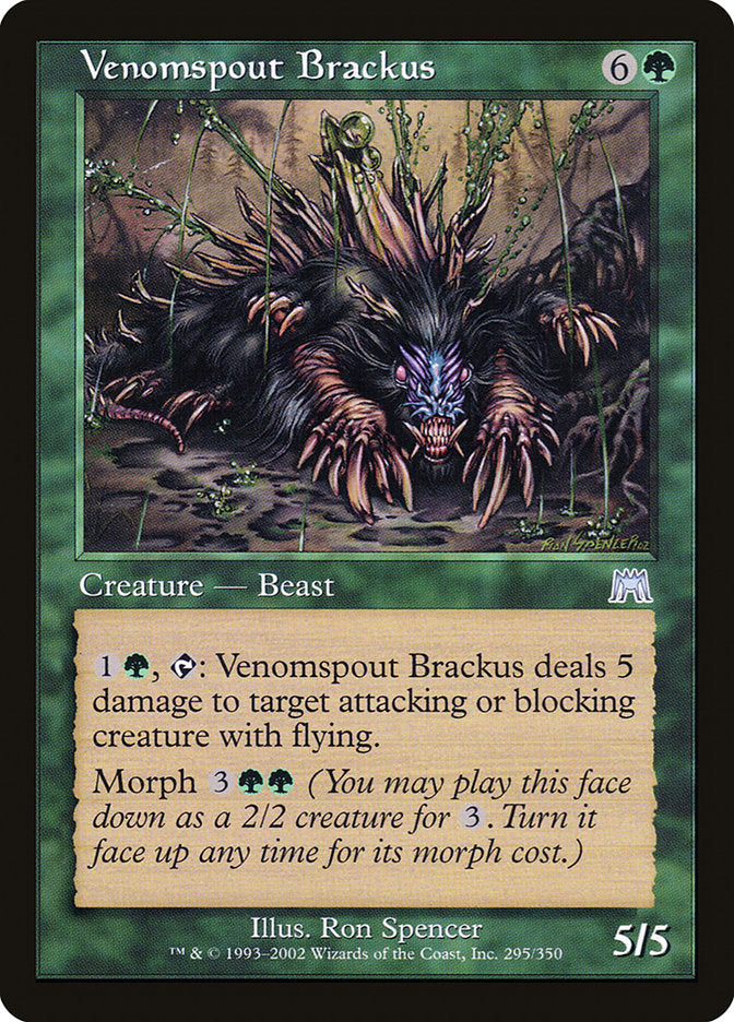 Venomspout Brackus [Onslaught] | Exor Games Truro