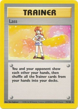 Lass (75/102) [Base Set Unlimited] | Exor Games Truro