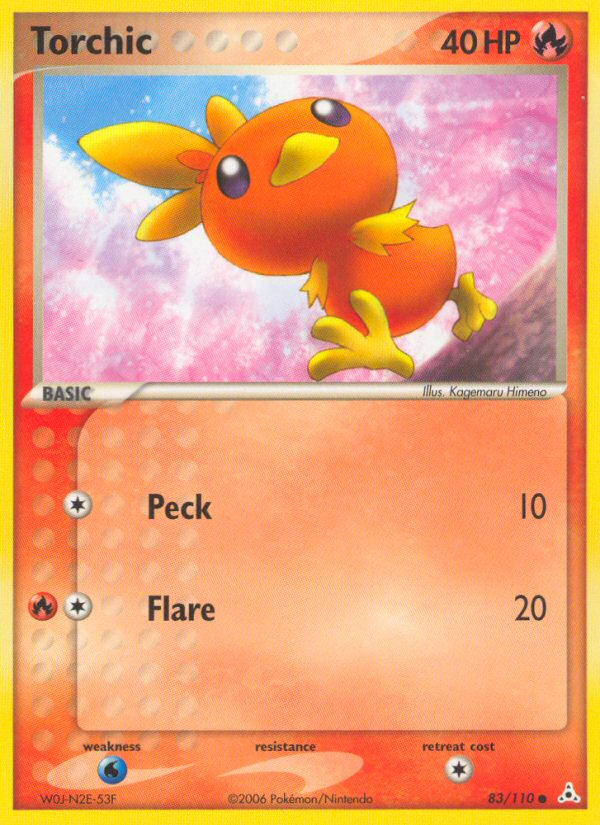 Torchic (83/110) [EX: Holon Phantoms] | Exor Games Truro