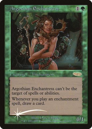 Argothian Enchantress [Judge Gift Cards 2003] | Exor Games Truro