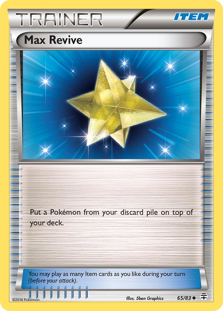 Max Revive (65/83) [XY: Generations] | Exor Games Truro