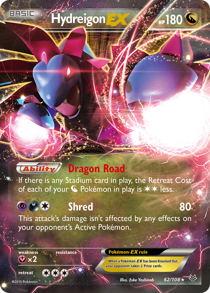 Hydreigon EX (62/108) [XY: Roaring Skies] | Exor Games Truro