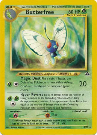 Butterfree (19/75) [Neo Discovery Unlimited] | Exor Games Truro