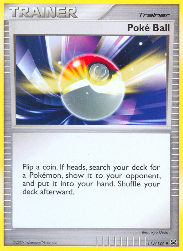 Poke Ball (113/127) [Platinum: Base Set] | Exor Games Truro