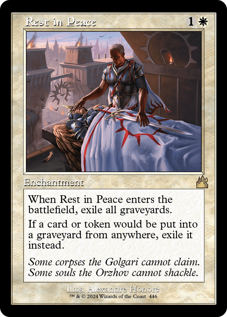 Rest in Peace (Retro Frame) [Ravnica Remastered] | Exor Games Truro