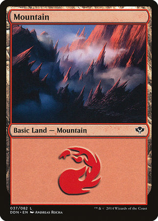 Mountain (37) [Duel Decks: Speed vs. Cunning] | Exor Games Truro