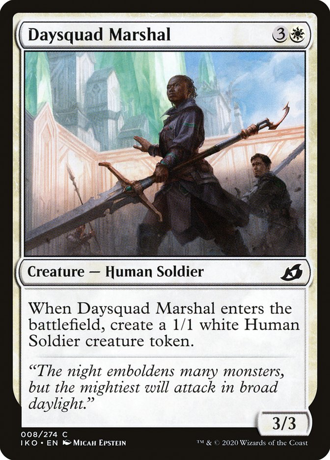 Daysquad Marshal [Ikoria: Lair of Behemoths] | Exor Games Truro