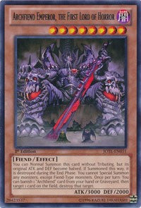 Archfiend Emperor, the First Lord of Horror [JOTL-EN031] Rare | Exor Games Truro