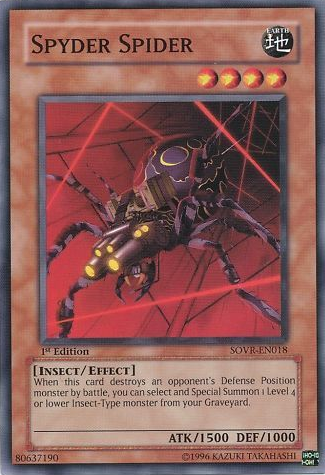 Spyder Spider [SOVR-EN018] Common | Exor Games Truro